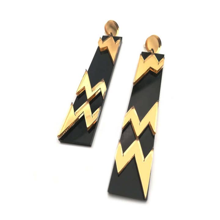 Flipstick | Boucles d'oreilles pour la vente par Funk Da Queen