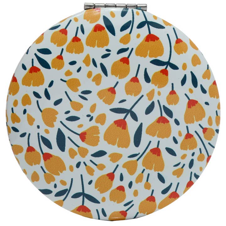 Puckator Ltd - Wholesale Compact Mirror - Peony, Daisy Lane, Buttercup and Protea Compact Mirror