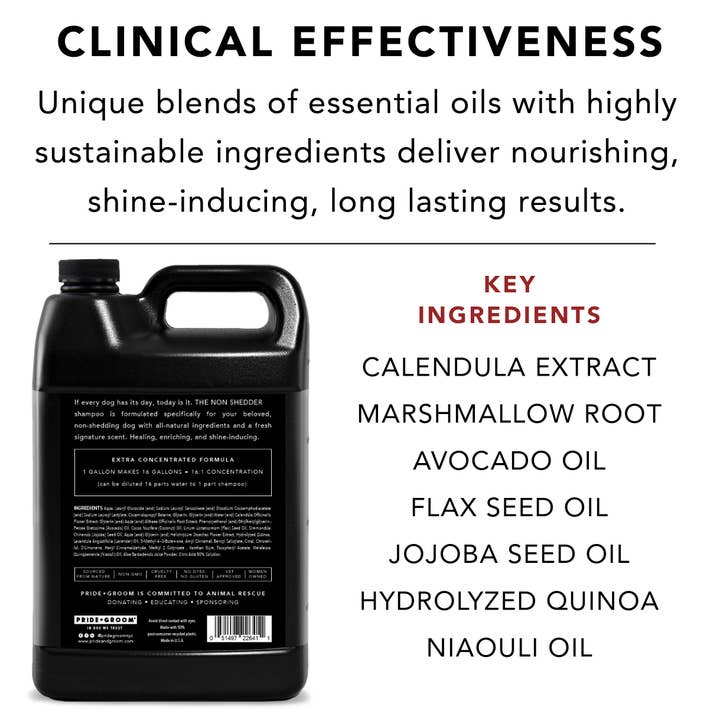 PRIDE+GROOM – Großhandel Haustiershampoo – Hund – DIE GALLONE, DIE NICHT FÜR DEN PROFESSIONELLEN GEBRAUCH GEEIGNET IST5