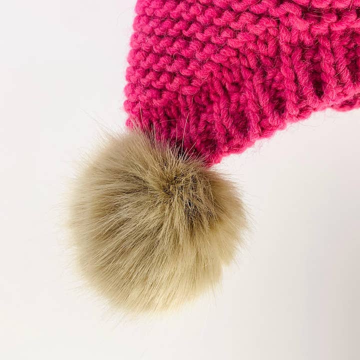 MILANO AMOUR - Wholesale Beanie - Women's - WINTER HAT CAPPELLO CUFFIA DOUBLE PON-PON12