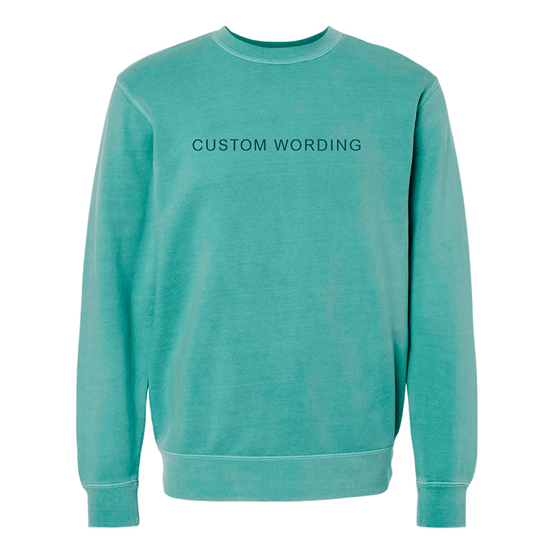 Jupmode - Wholesale Graphic Sweatshirt - Unisex - Custom Embroidered Tone on Tone Sweatshirt8