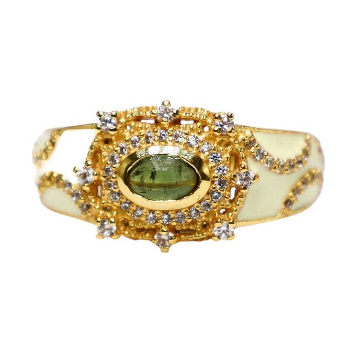 DIAPERIS - Wholesale Cocktail/Statement Ring - SOPHIA IVORY RING0