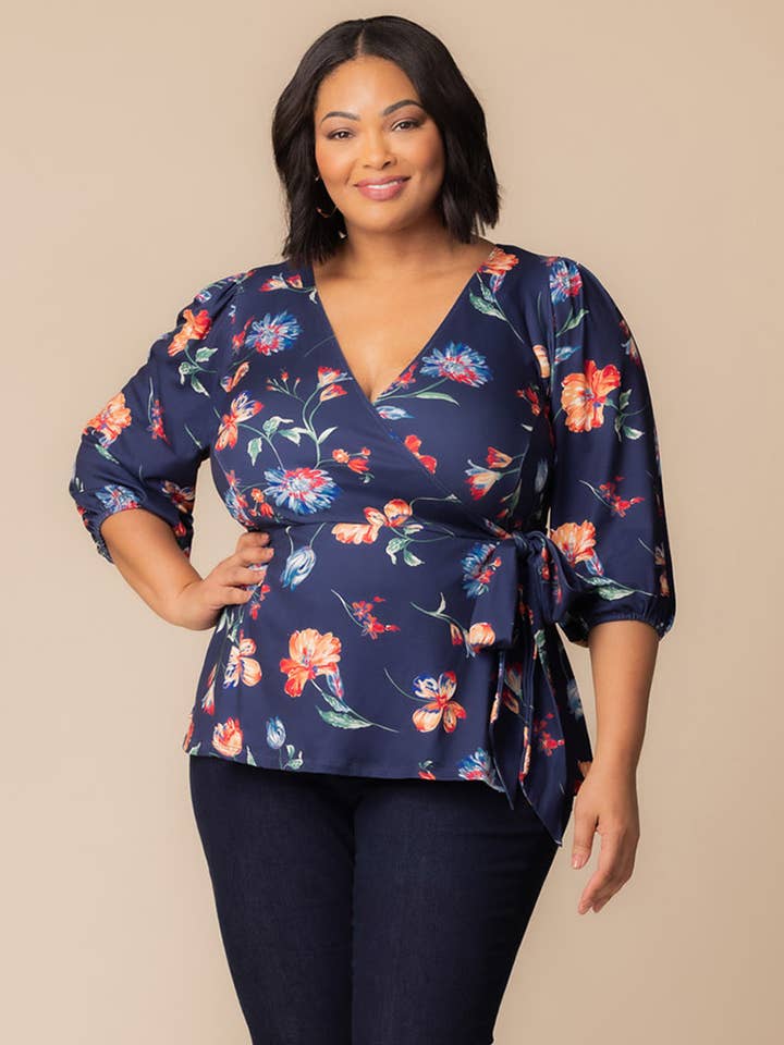 Nina Wickeloberteil - Große Größen für den Großhandel von Kiyonna