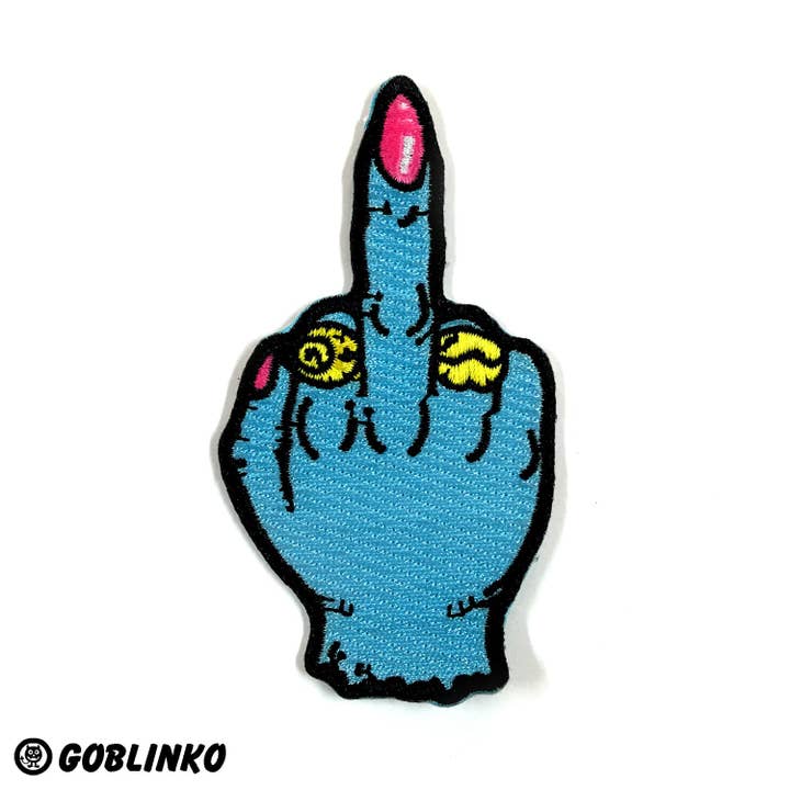 Ladyfinger Patch for wholesale by GOBLINKO