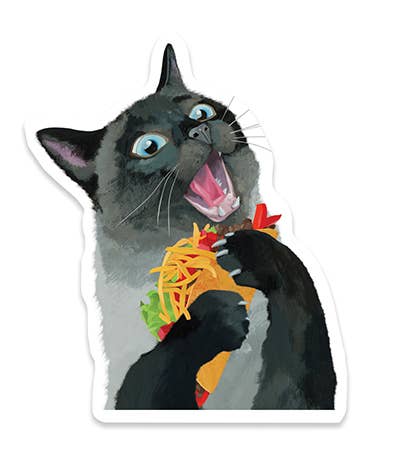 23rd Day Paper Goods - Vente Autocollant - Autocollant Taco Cat0
