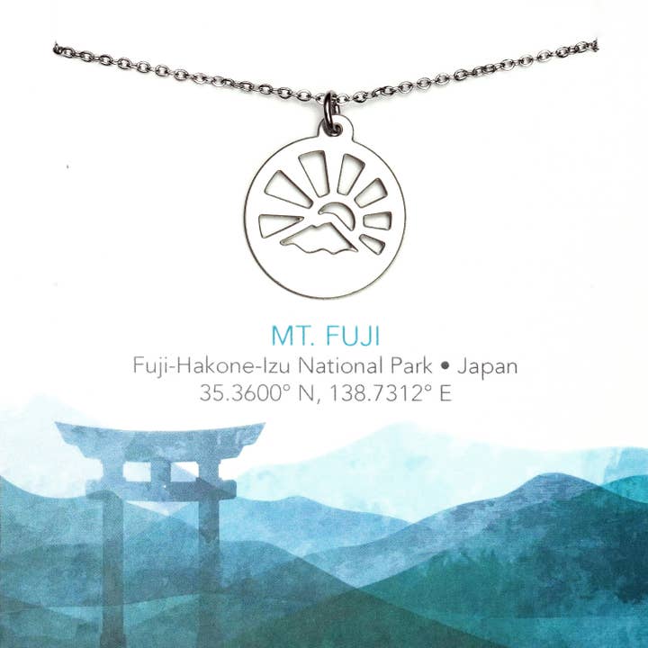 Mt. Fuji Necklace for wholesale by Melissa Lew