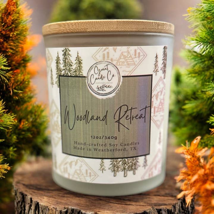 Woodland Retreat-12oz för wholesale av Grant Candle Co.