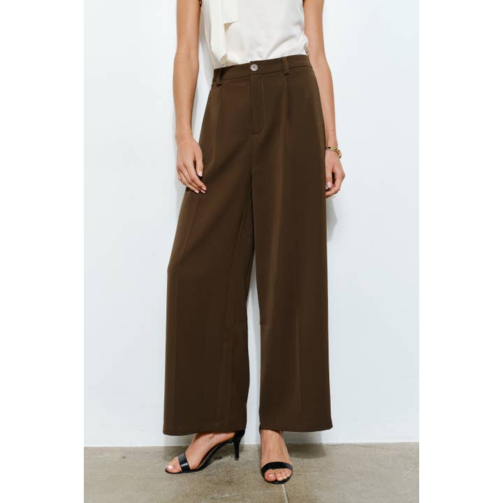 INA - Vente Pantalon – femme - Pantalon large taille haute sur mesure