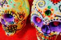 Mexican Sugar Skull - Wholesale Craft Supplies - Big Eyes Sugar Skull Mold - 6 molds3