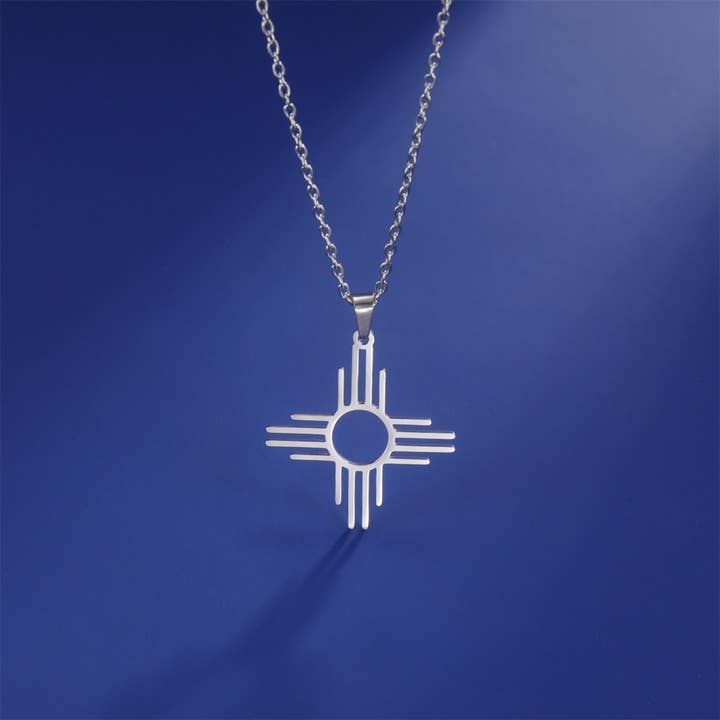 SILVER CROSS NECKLACE for wholesale by Ashlen