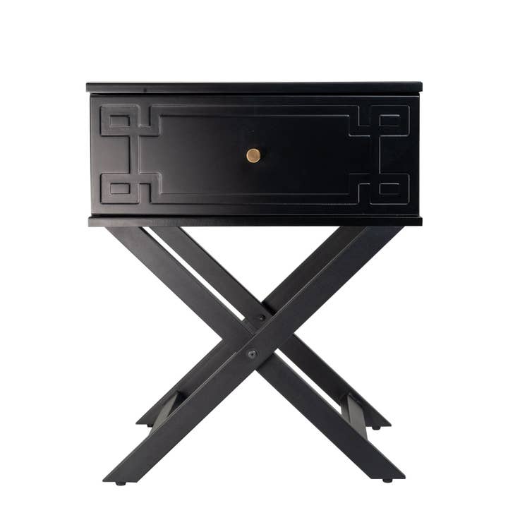 Minya (Pattern) Bedside Table for wholesale by Emma's Bedroom