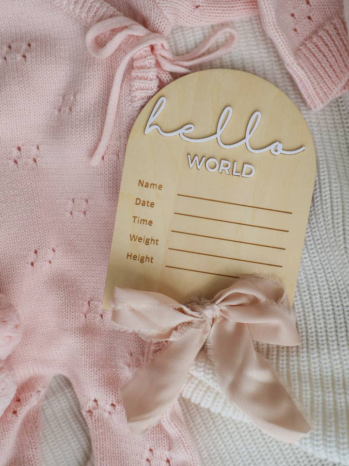 HOLA MUNDO | GRABABLE | ARCO DE PROA para venta al por mayor de Petite + Co