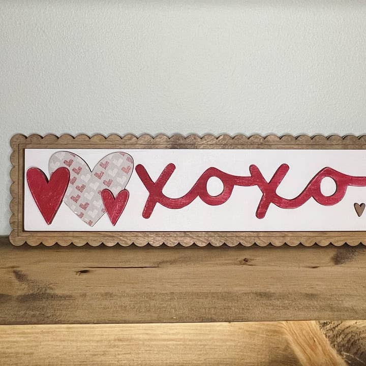 Heart XoXo for wholesale by Home & Harbor Design Co.