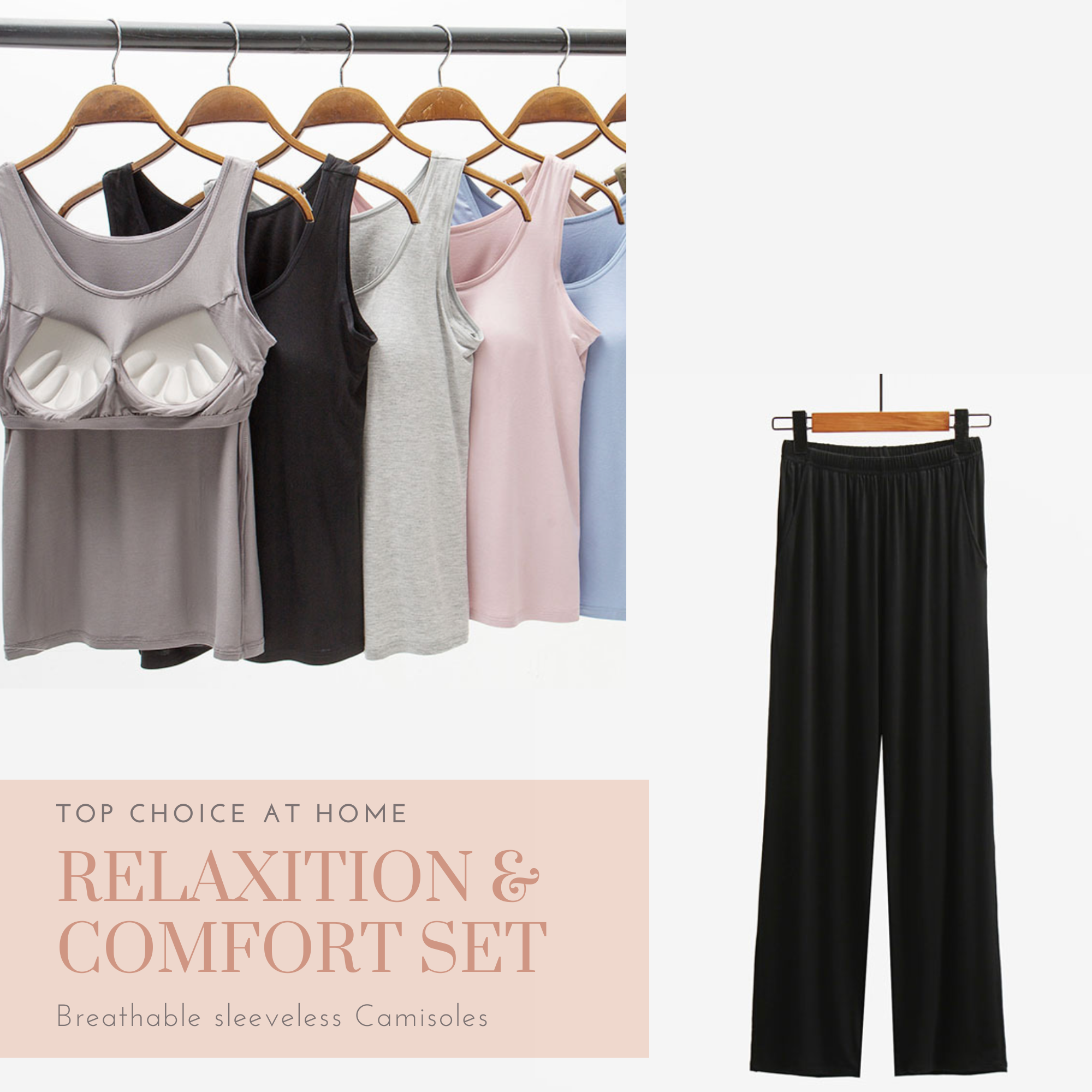 DrifWoo – Engroshandel Loungesweatpants/jogginbukser – til kvinder – Bløde Modal Comfort Loungebukser - Slap af i stil med brede ben3