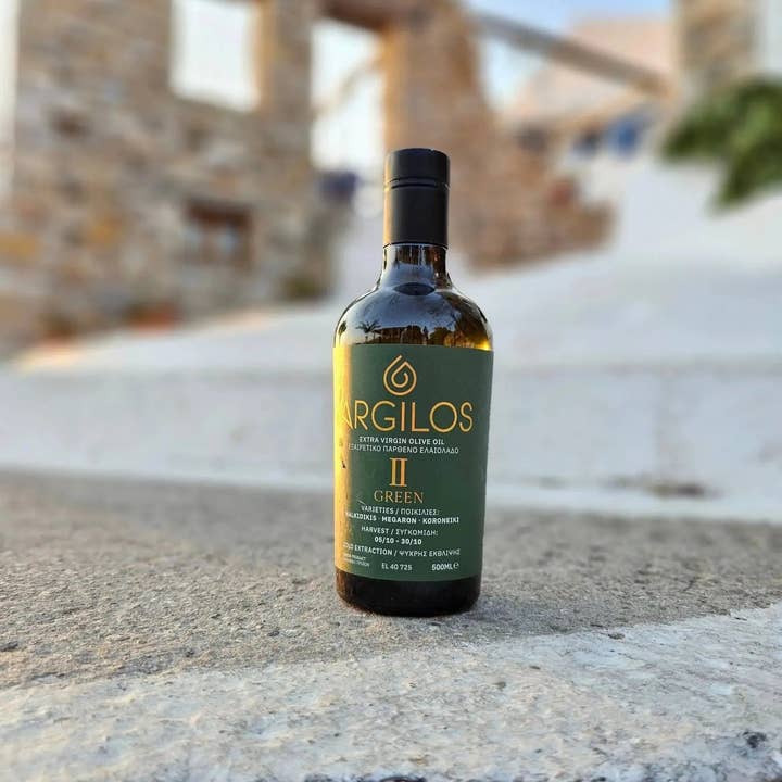 ARGILOS - Wholesale Olive Oil - ARGILOS II GREEN Greek Extra Virgin Olive Oil (500ml)7