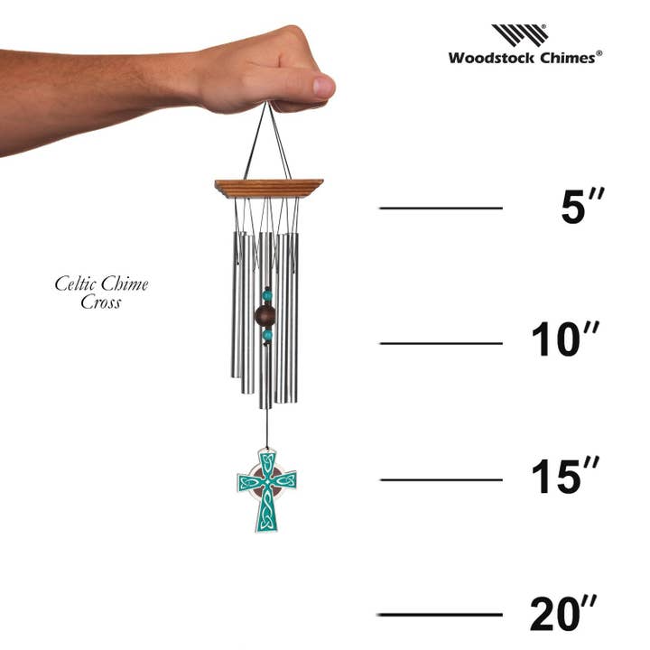 Woodstock Chimes - Wholesale Wind Chime - Woodstock Celtic Chime® - Cross3