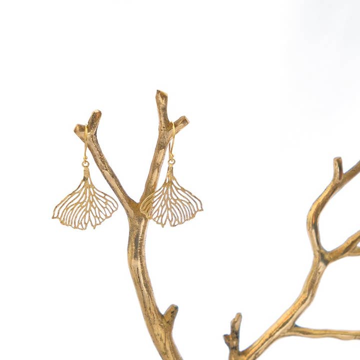 FERN - Wholesale Jewelry Stand & Display - Brass Jewellery Tree10