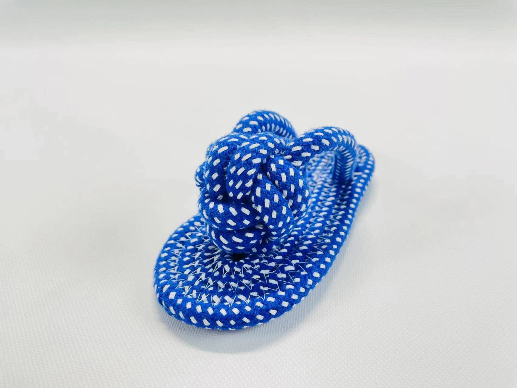 Monli Handcrafted Pet Toys - Vendita all'ingrosso Giocattolo di corda - Cani - Giocattolo per cani a forma di pantofole fatte a mano, giocattoli divertenti per cani1