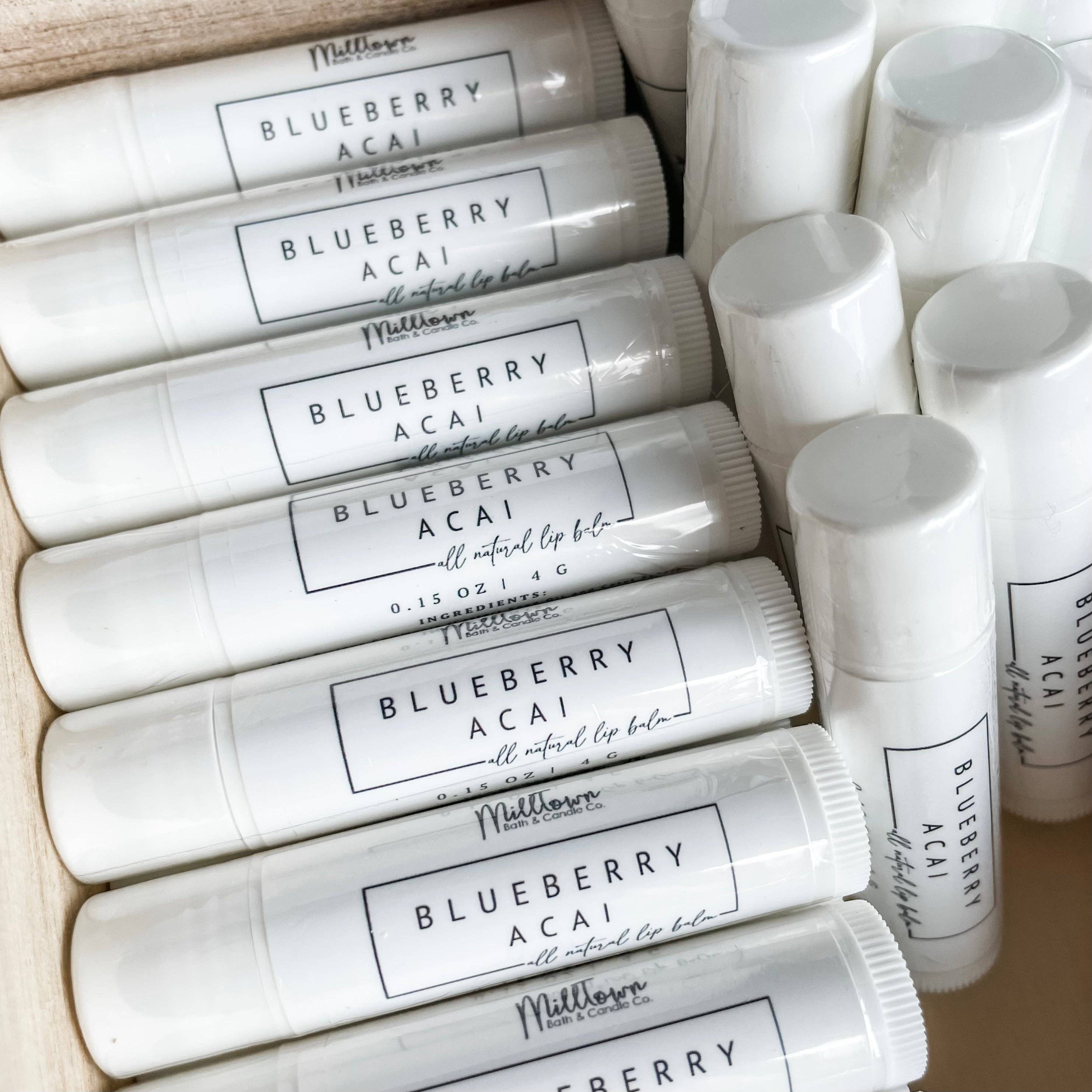 MillTown Bath & Candle Company - Wholesale Lip Balm - All-Natural Lip Balm | Nourishing & Hydrating | Soft, Smooth5