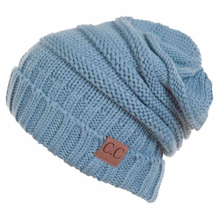 Hana - Wholesale Beanie - Women's - C.C Oversize Slouchy Knitted Beanie11