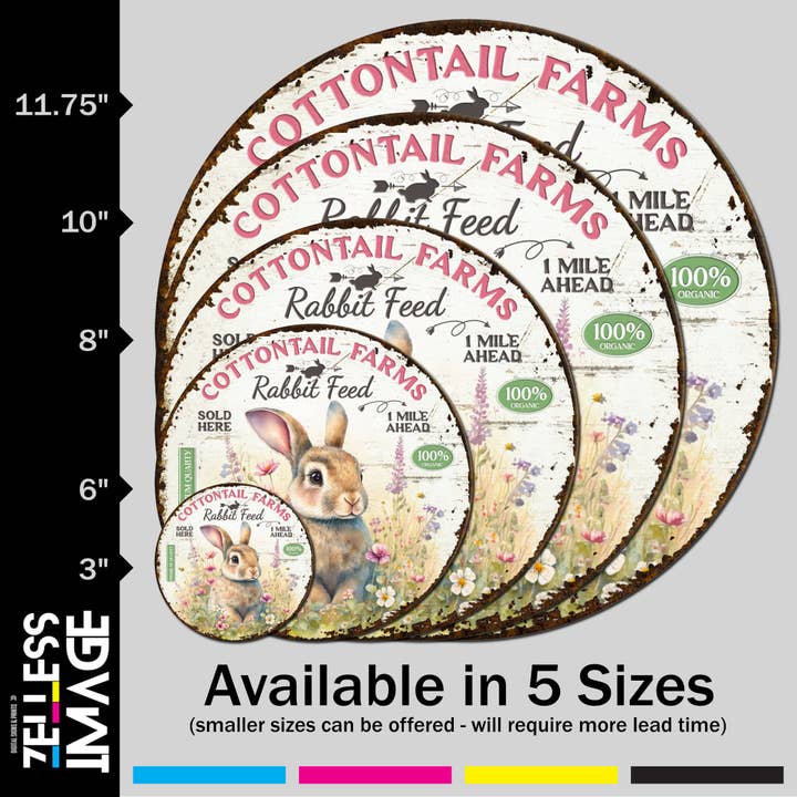 Zelless Image - Wholesale Sign - Cottontail Farms Rabbit Feed1