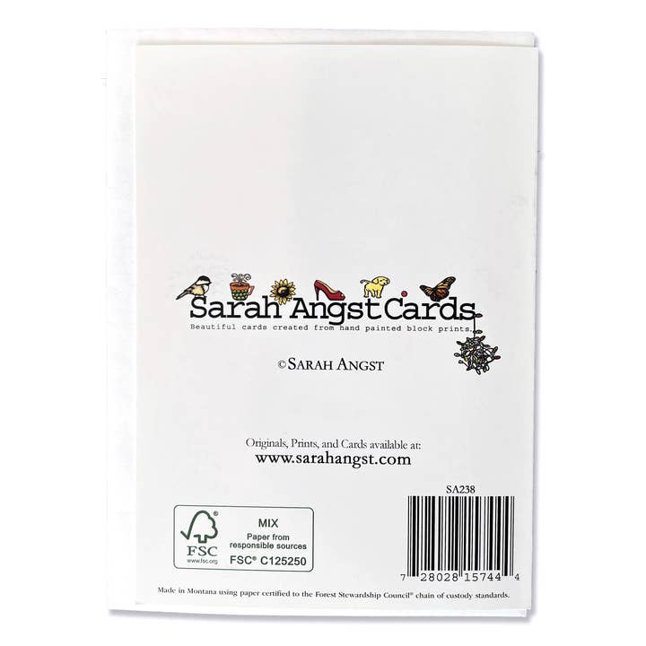 Sarah Angst Art - Wholesale Everyday Greeting Card - Greeting Card Rocky Shore
