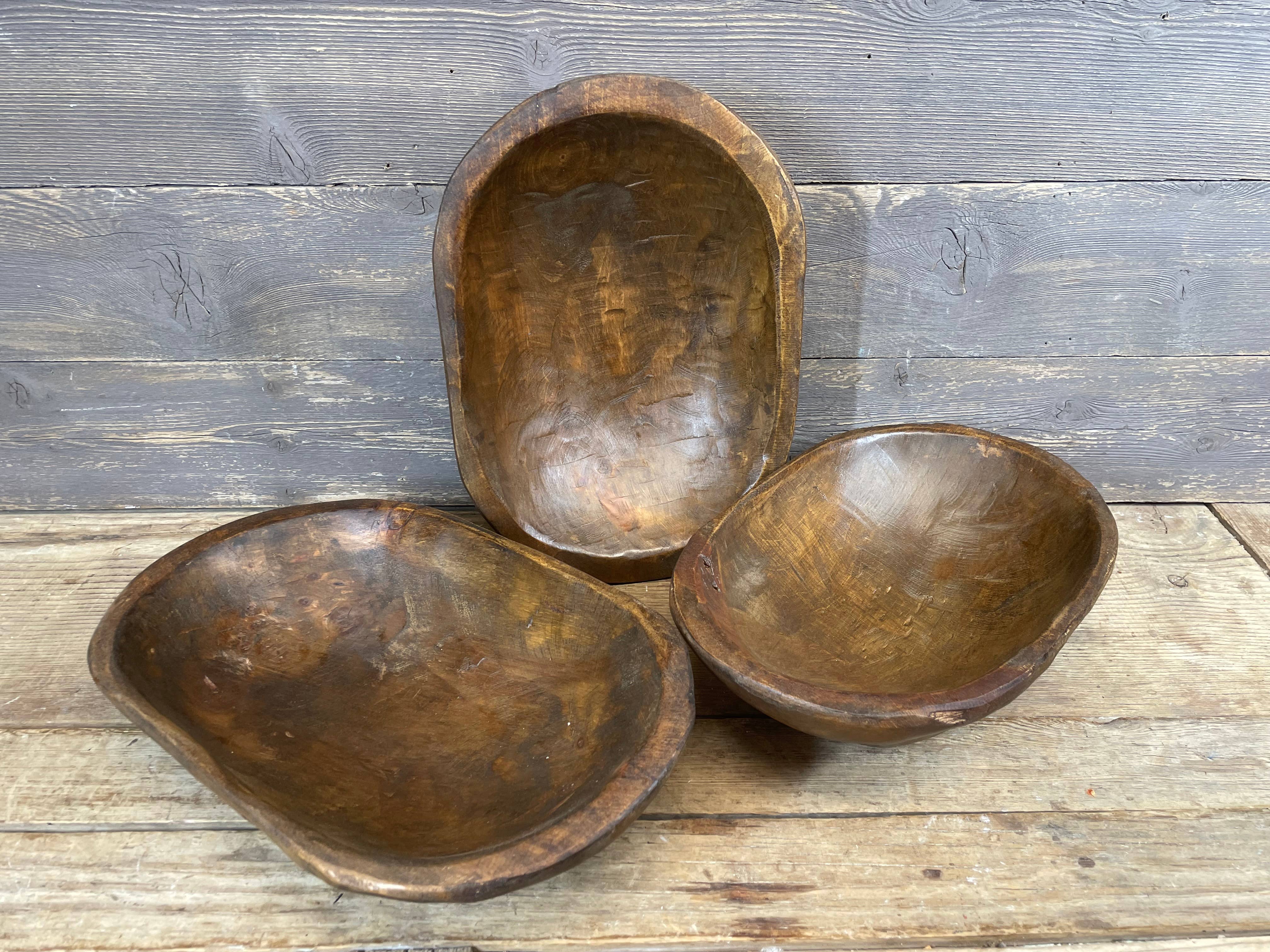 My Amigos Imports - Wholesale Decorative Plate/Dish/Bowl - Wilson Deep Dough Bowl-Unique Design-9W x 15 inch-Waxed-$190