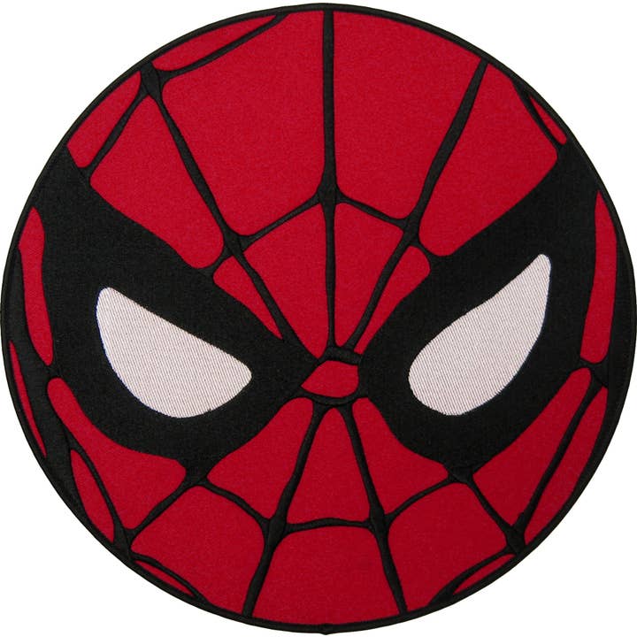 Back Patch - Spider-Man - Red, Black And White Mask 10" Logo for wholesale by Square Deal Recordings & Supplies