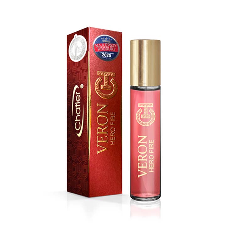 CHATLER Veron Hero Fire Eau De Parfum 5 x 30ml Plus 1 free tester for wholesale by FRAGRANCE WHOLESALE LTD