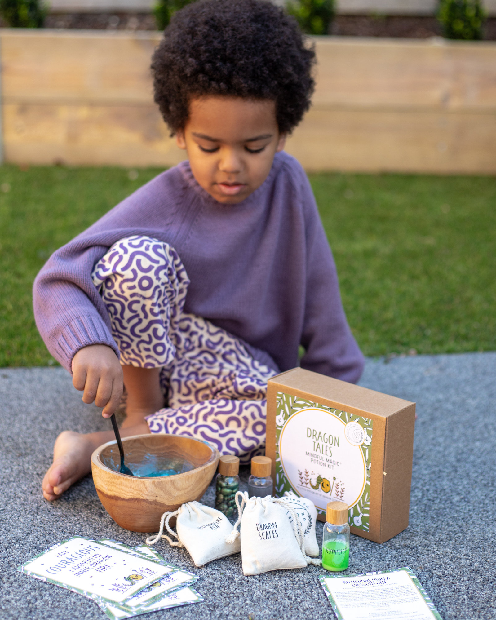 The Little Potion Co - Wholesale DIY craft kit – Child - Dragon Tales - Mindful Potion Kit2