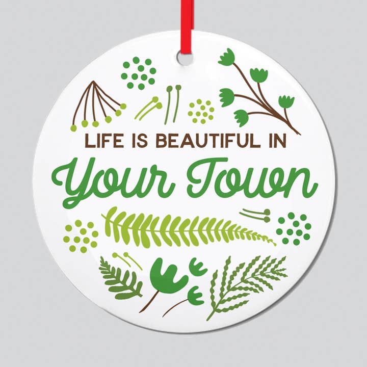 Adorno de Ciudad Personalizado - Jardín Botánico de Helechos para venta al por mayor de Rock Scissor Paper