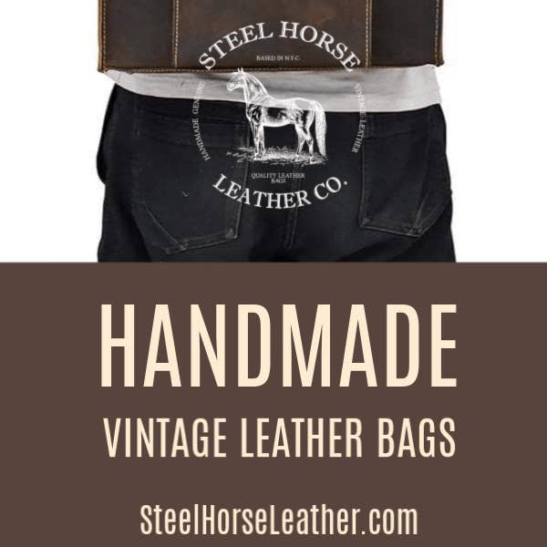 Steel Horse Leather - Vente Sac à dos – unisexe - Sac à dos The Vali | Cuir vintage fait à la main20
