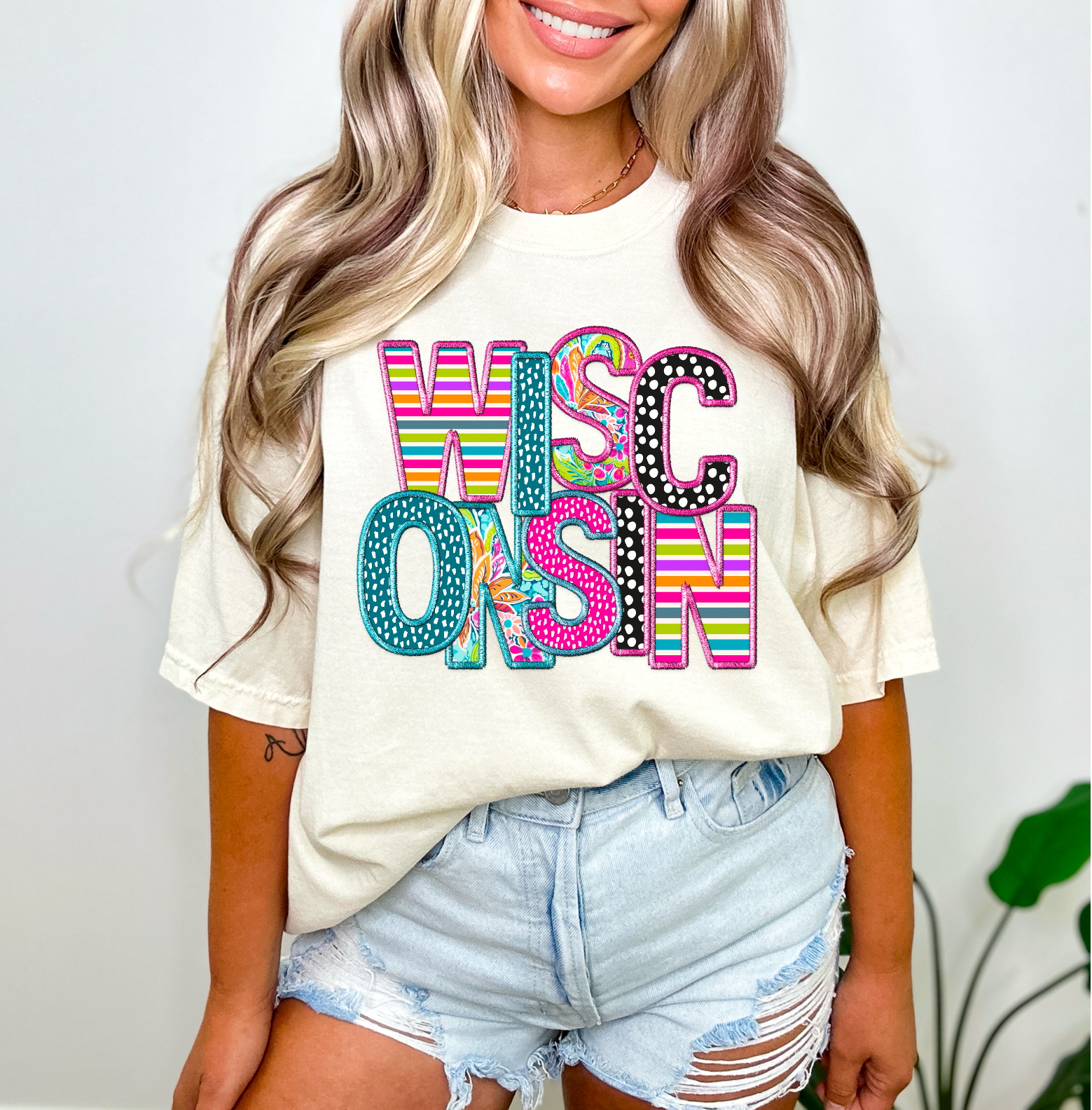 Simple Tymes - Wholesale Sublimation Transfer - Bright States Faux Embroidery DTF Print47