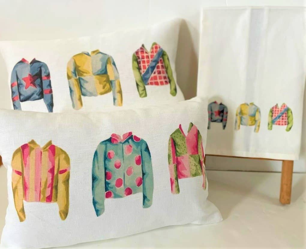 Ox Bow Decor - Wholesale Hand Towel - Equestrian/Jockey Silk I Hand Towel2