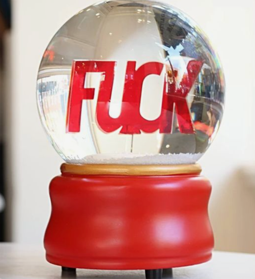 PUREPRODUCTSUSA - Wholesale Snow Globe - F**K snow globe1