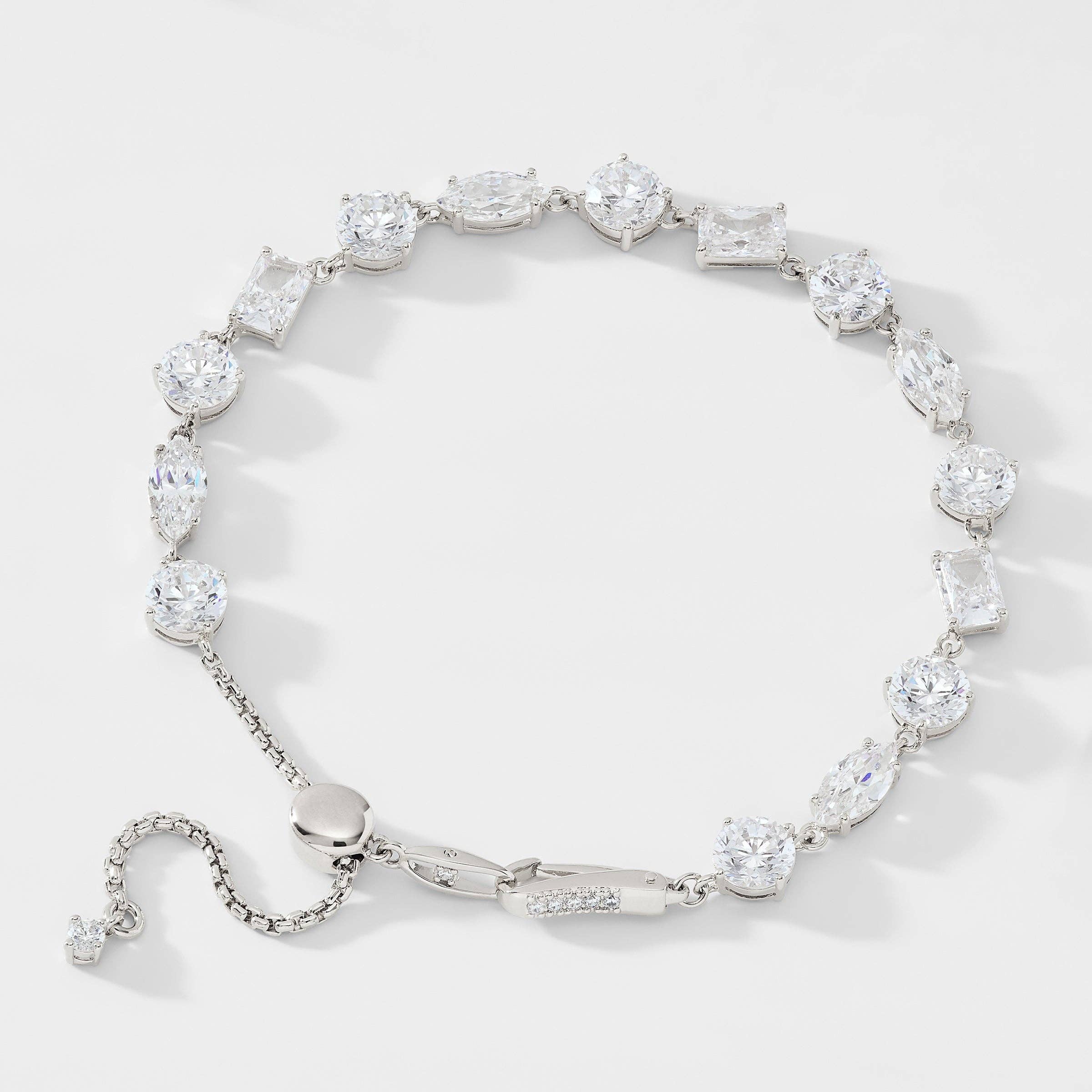 NADRI - Wholesale Link & Chain Bracelet - INVITATION ONLY LARGE CZ SLIDER BRACELET2