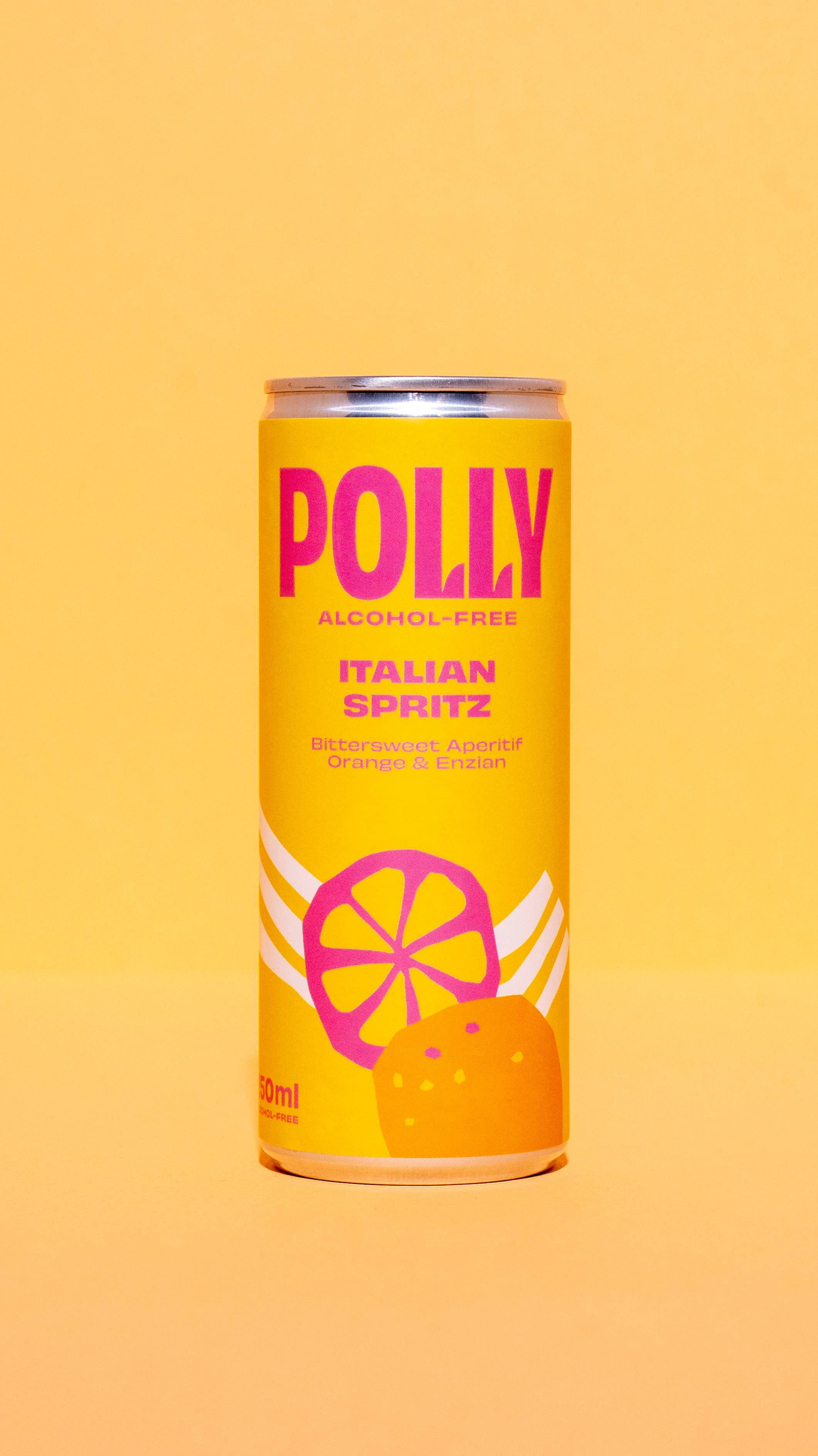 POLLY – Engroshandel Alkoholfri aperitif – POLLY alkohol-fri italiensk Spritz 24x250 ml inkl. €0,25 pant3