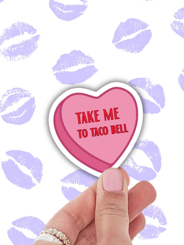 Latina Valentijnssticker, schattige laptopstickers voor wholesale door Lalatina Shop