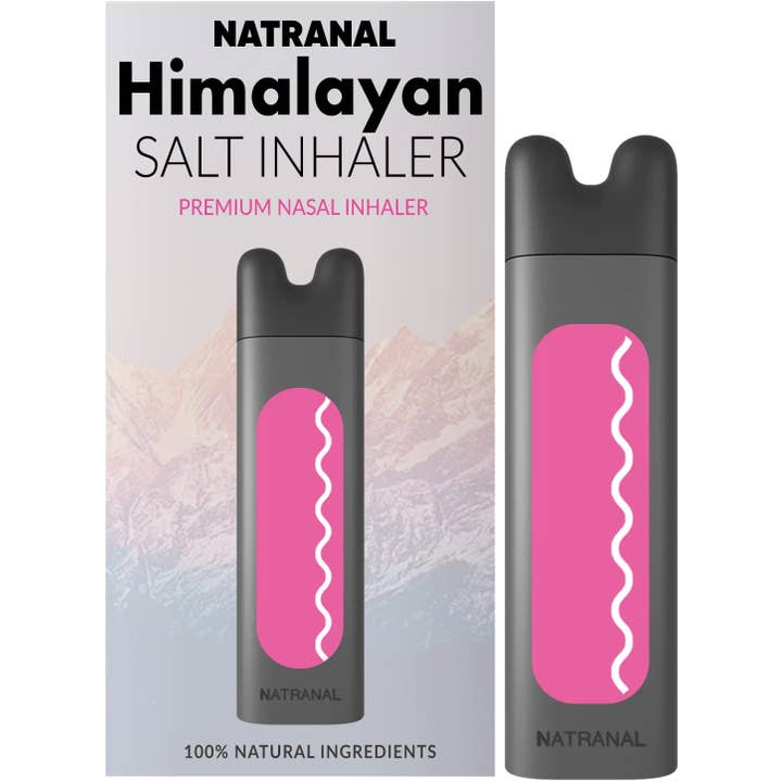 Natranal - Wholesale Aromatherapy Inhaler - Natranal Himalayan Salt Inhaler Puffer Halotherapy (1 Pack)