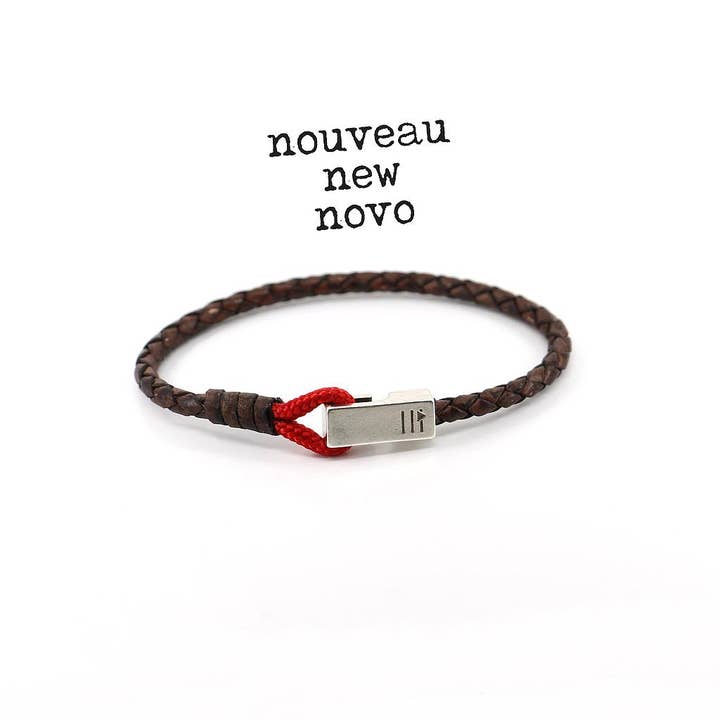 Men's Bracelet | Gaya - one red for wholesale by Être - Bracelets & Accessories