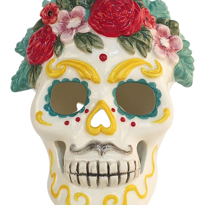 Portavelas de calavera para venta al por mayor de Blue Sky Clayworks