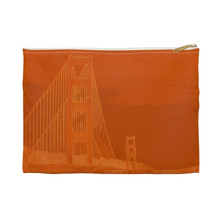 The City: Zippered Pouch, San Francisco for wholesale by LOOP Home Goods & Gifts