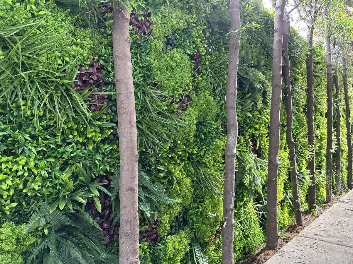Designer Plants - Wholesale Artificial Plant - Luxury Country Fern Artificial Vertical Garden 40" x 40" 11SQ FT Commercial Grade UV Resistant22