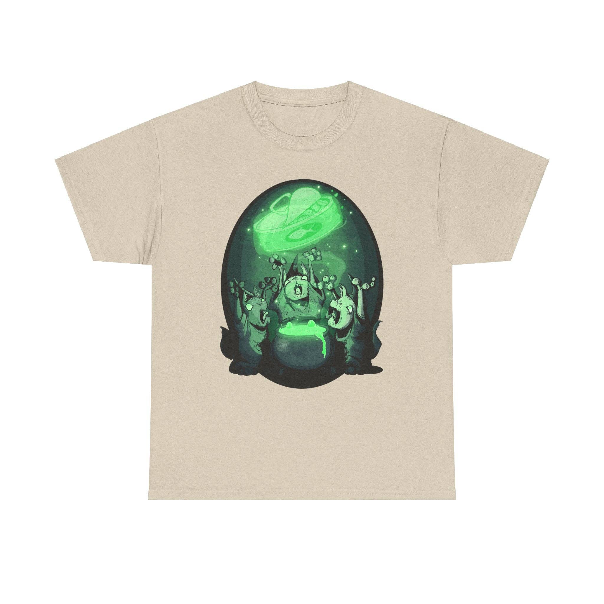 LVB Art - Vente T-shirt à imprimés – unisexe - T-shirt en coton épais unisexe Cat Coven53