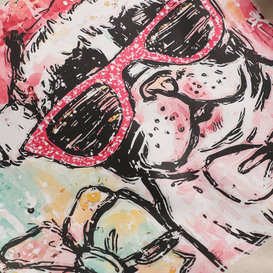 Fashion City - Wholesale Graphic Sweatshirt - Unisex - Santa Dog Christmas Heavyweight Fleece Sweatshirt3