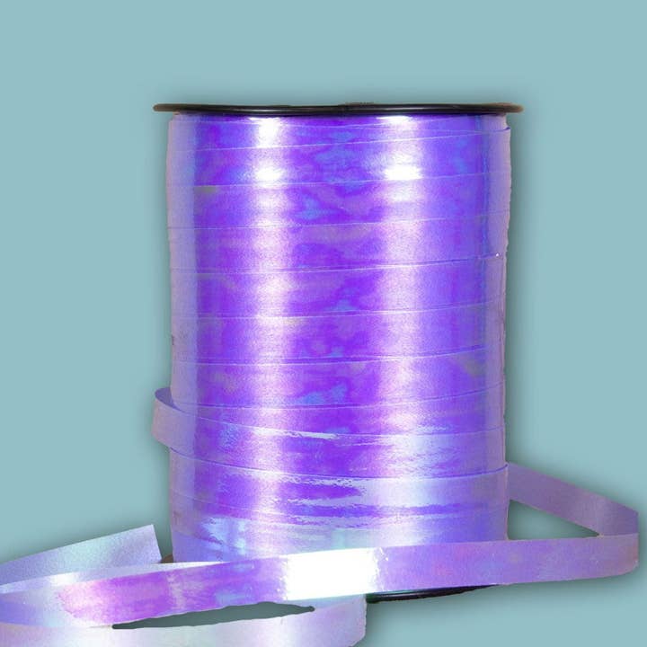 Cinta rizada iridiscente lila para venta al por mayor de kadopapier.net