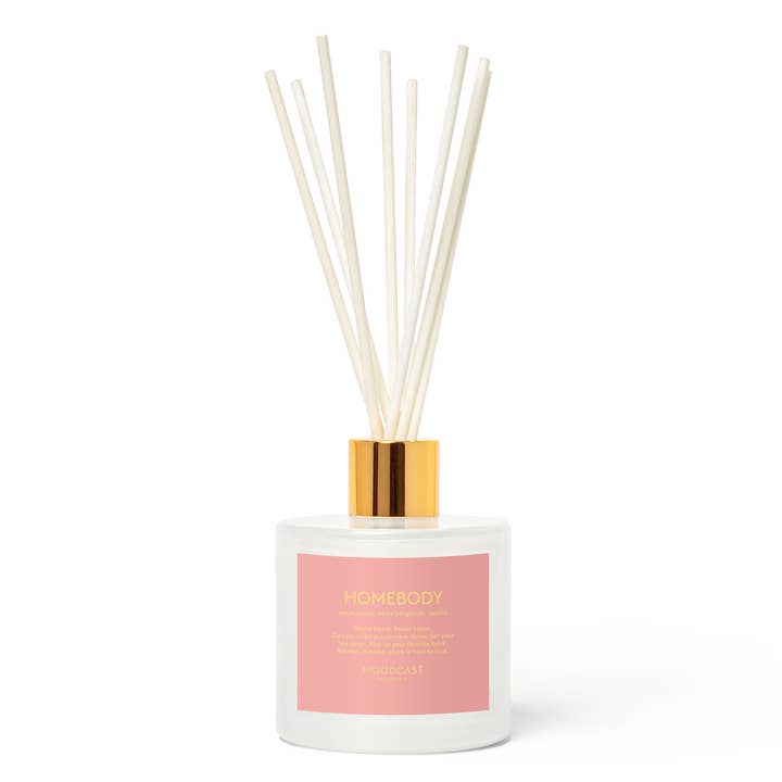Moodcast Fragrance Co. - Venta al por mayor Aceite de fragancias - Difusor de Varillas - Persona - Casero - Tarro de Vidrio de 3.4 oz