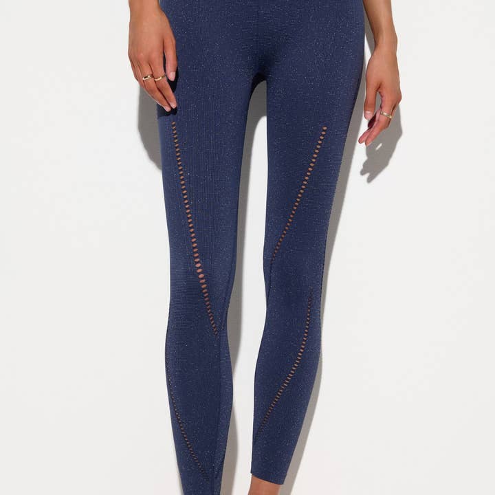 Schimmernahtlose Love-Leggings für den Großhandel von Spiritual Gangster
