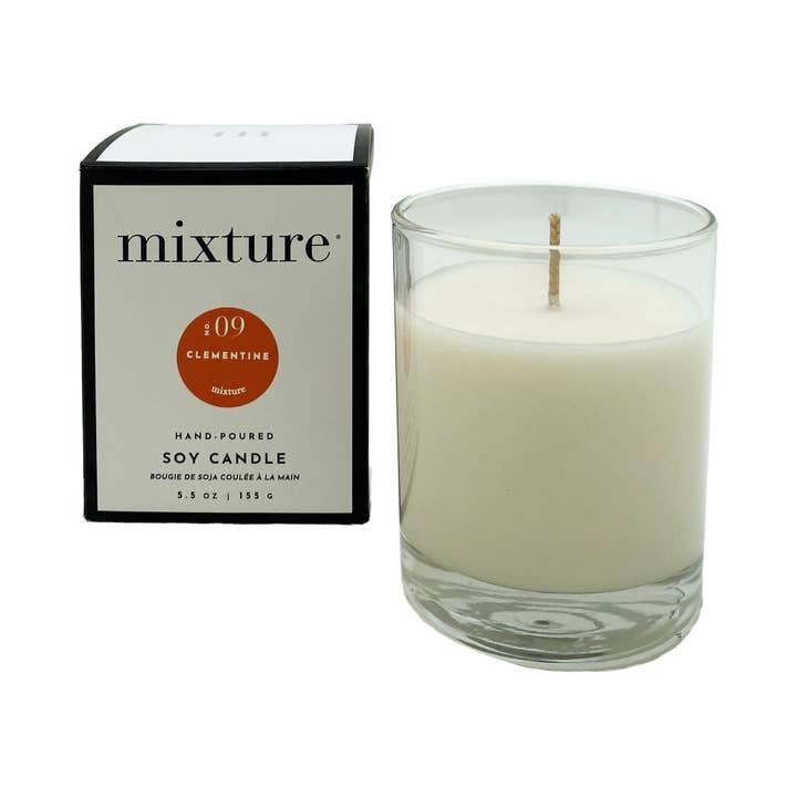 Mixture Home - Wholesale Jar/Filled Candle - 5.5oz Cylinder Fill Candle