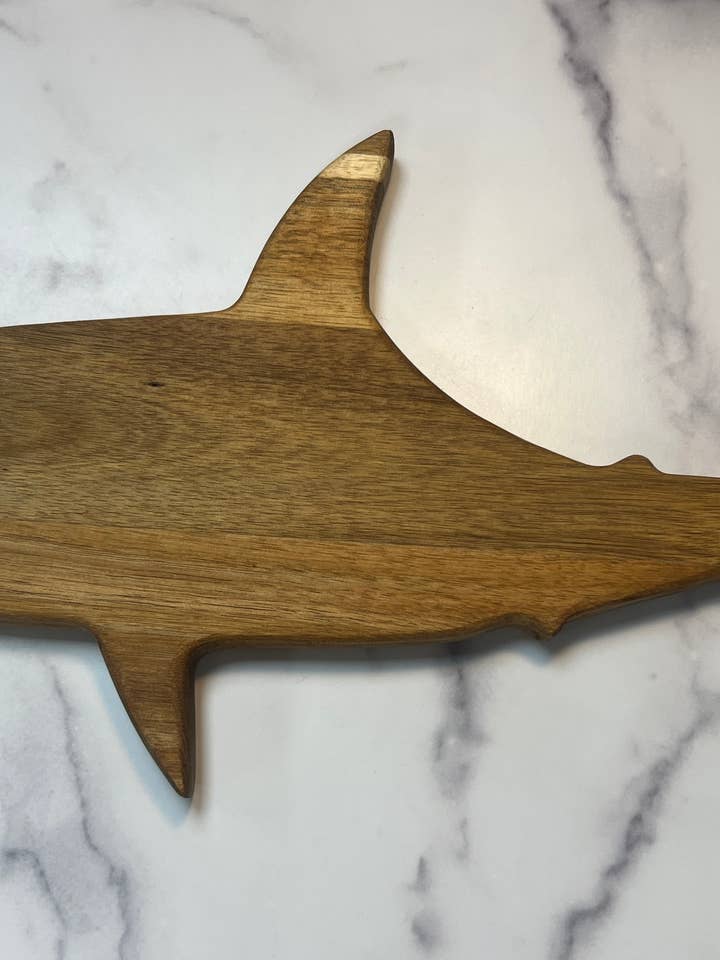 Shark cheese board for wholesale by Kitchenware Imports